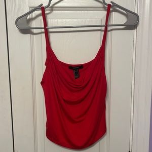 Forever 21 cowl neck tank top